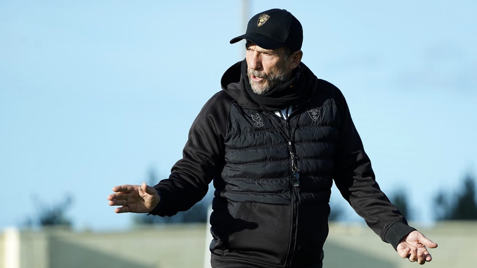 Mister Di Francesco presenta Lecce-Lazio