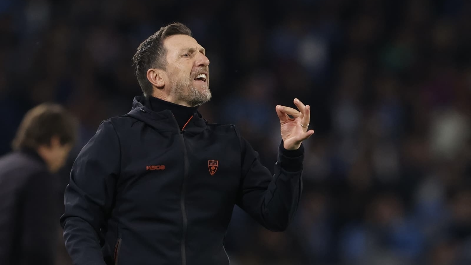 Mister Di Francesco presenta Roma-Lecce