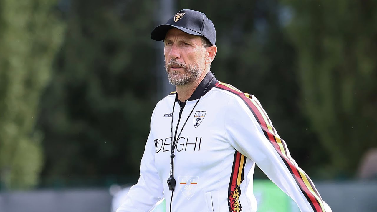 Intervista a mister Di Francesco al termine del ritiro