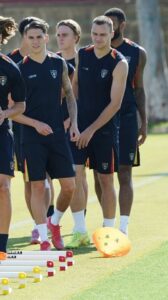 Allenamento mattutino a Martignano