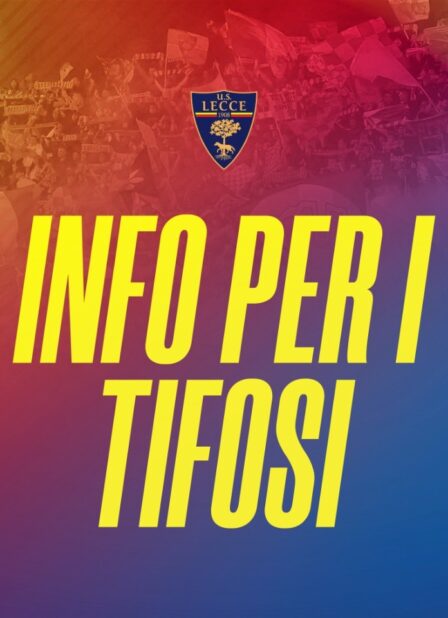 Lecce – Pisa: info per i tifosi