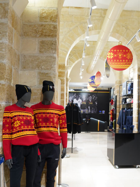 U.S. Lecce Official Store: scambio auguri di Natale