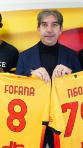 Conferenza stampa di presentazione di Ngom e Fofana