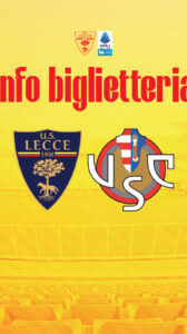 Lecce – Cremonese: tariffa riservata alle donne in tutti i settori
