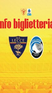 Lecce – Atalanta: info biglietteria