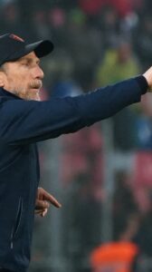 La conferenza stampa di mister Di Francesco