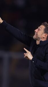 La conferenza stampa di mister Di Francesco 