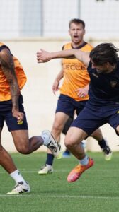 Allenamento pomeridiano