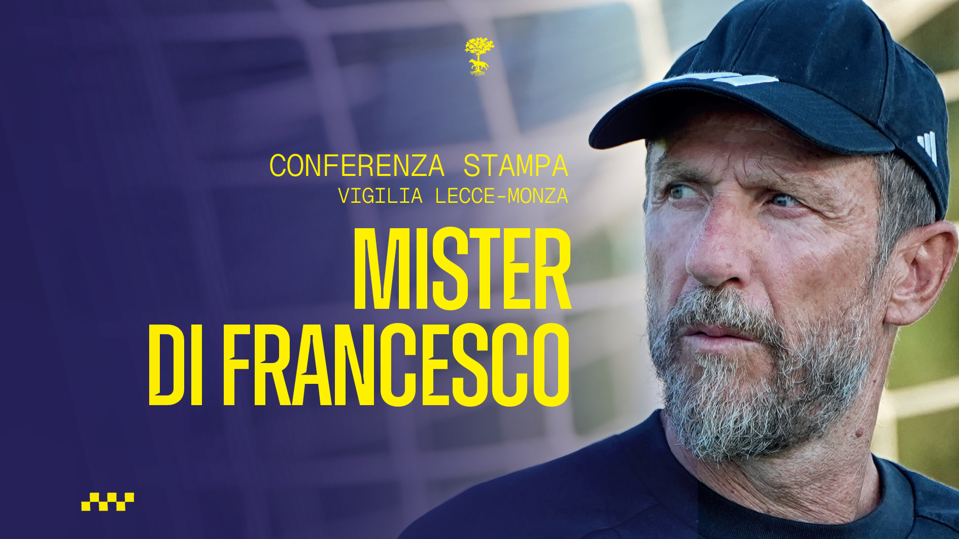 Mister Di Francesco presenta Lecce-Monza