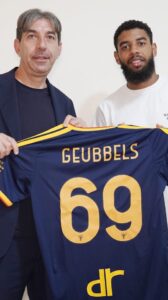 La conferenza stampa di presentazione di Geubbels