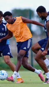 Allenamento al Centro Sportivo di Martignano